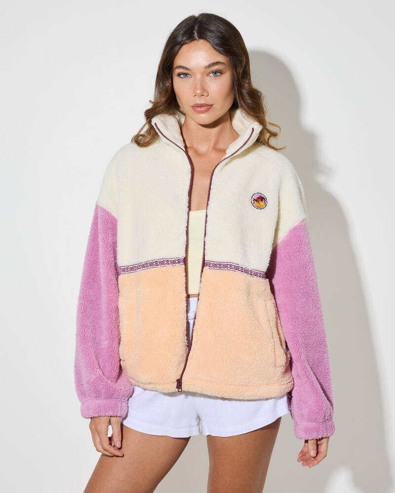 Rip Curl Surf Revival Heritage Polar Fleece for Womens