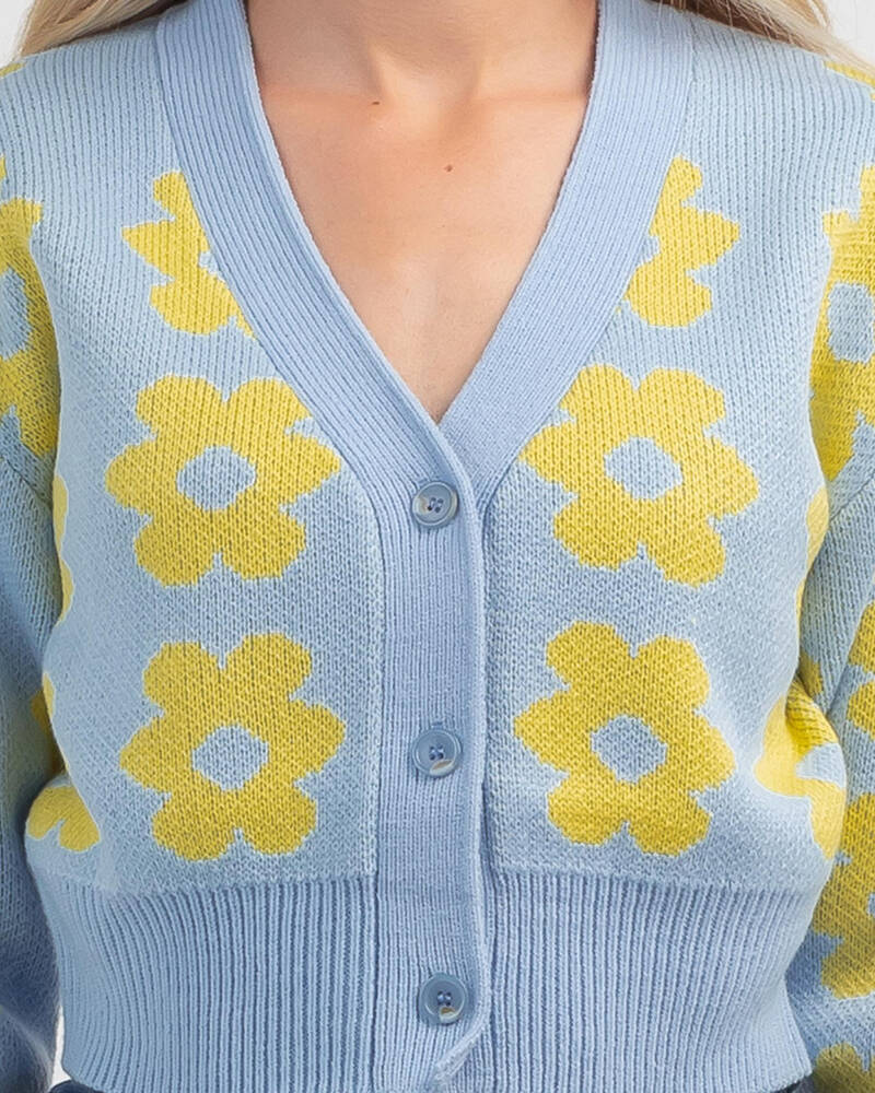 Mooloola Daisy Knit Cardigan for Womens