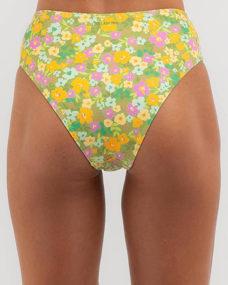 Billabong On The Bright Side Maui High Waisted Bikini Bottom for Womens
