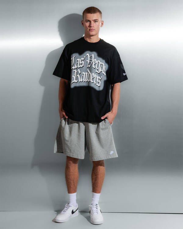 New Era Las Vegas Raiders Gothic T-Shirt for Mens