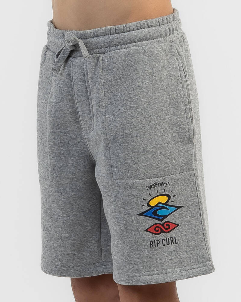 Rip Curl Boys' Search Icon Fleece Shorts for Mens