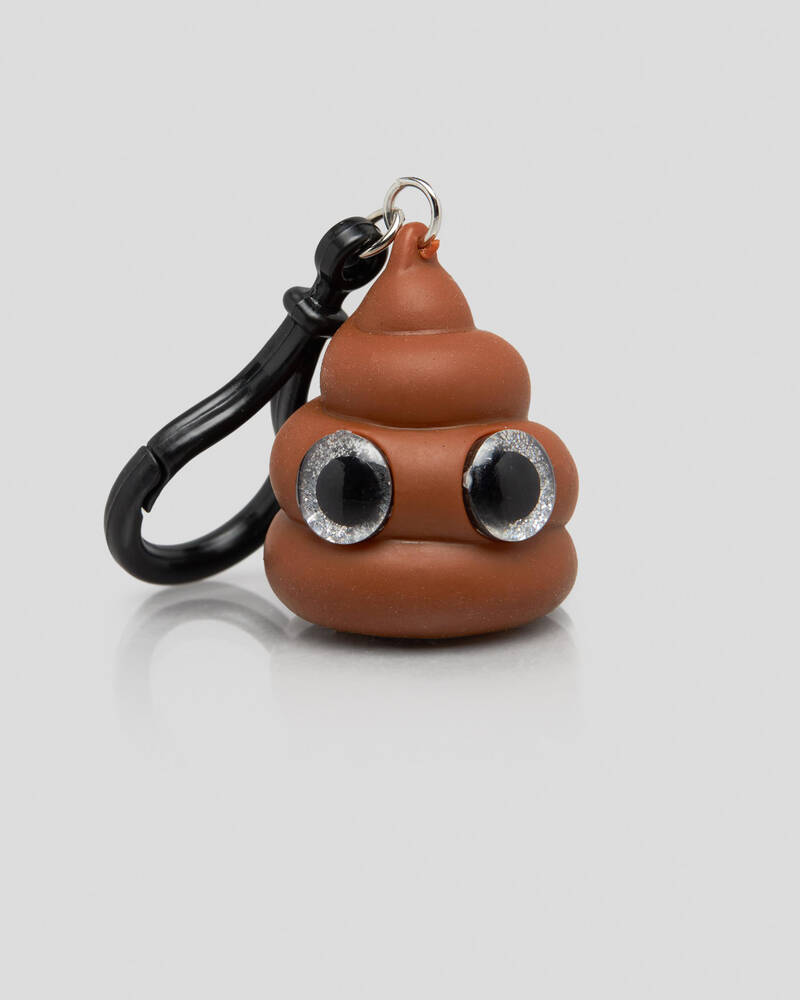 Get It Now Eye Popping Poo Keyring for Unisex