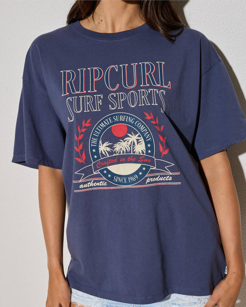 Rip Curl Surf Department Heritage T-Shirt for Womens