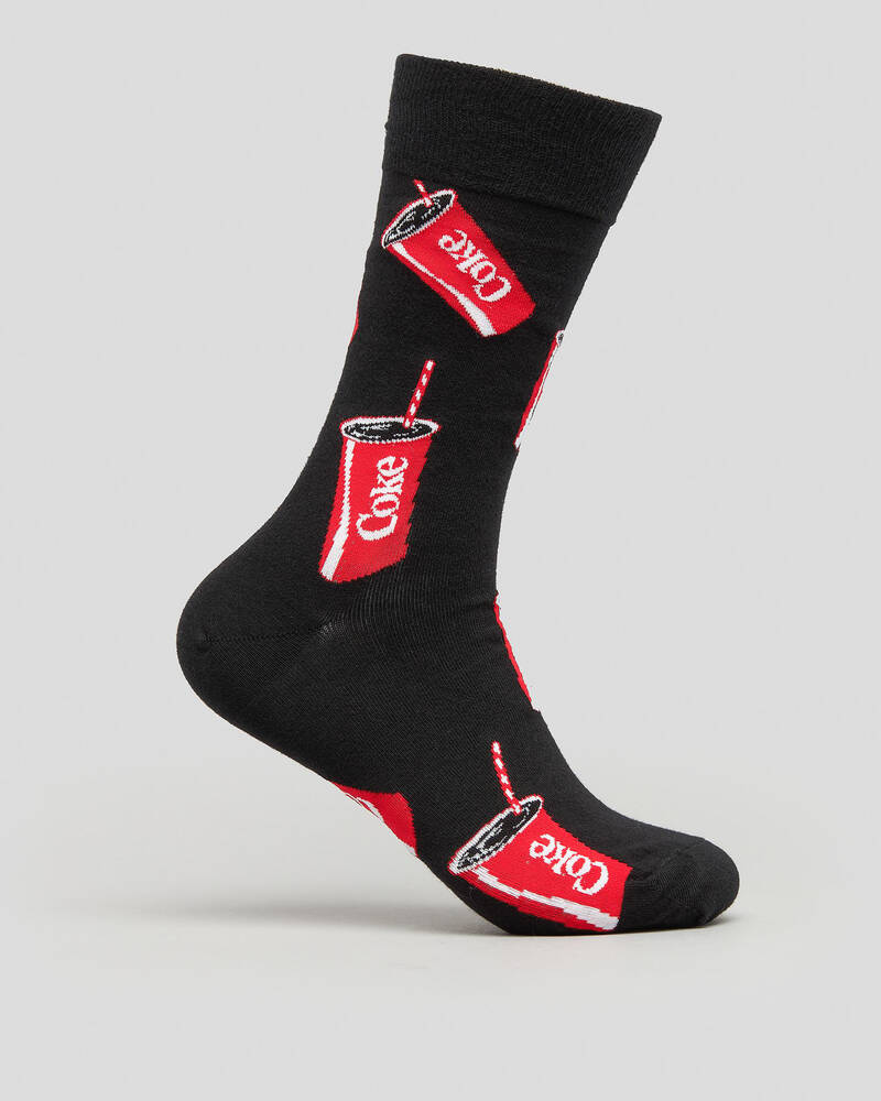 FOOT-IES Coke Summer Cup Socks for Mens