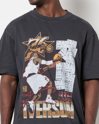 Mitchell & Ness Allen Iverson Player Ticket T-Shirt for Mens image number null