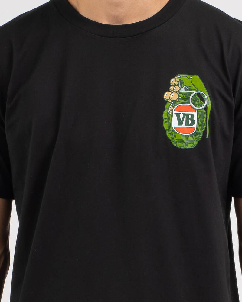 Victor Bravo's Green Grenade T-Shirt for Mens