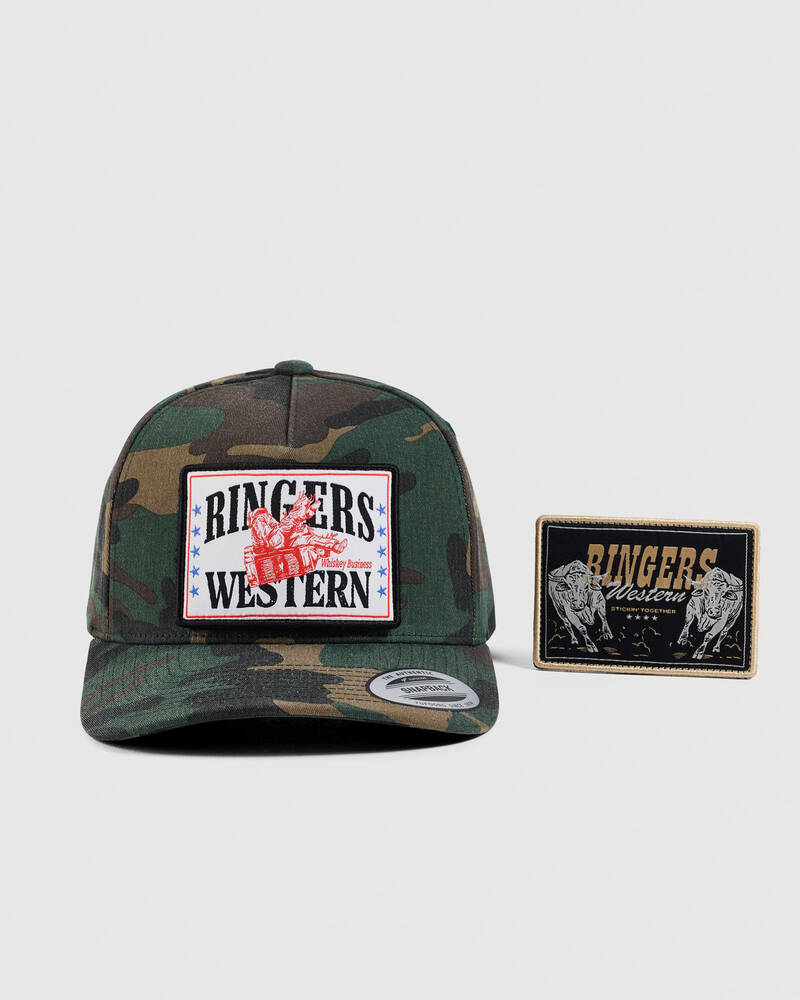 Ringers Western Switcheroo Baseball Cap for Mens