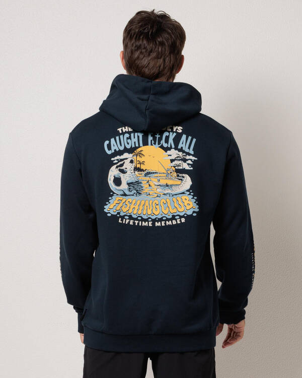 The Mad Hueys Caught Fk All Jaw Hoodie for Mens