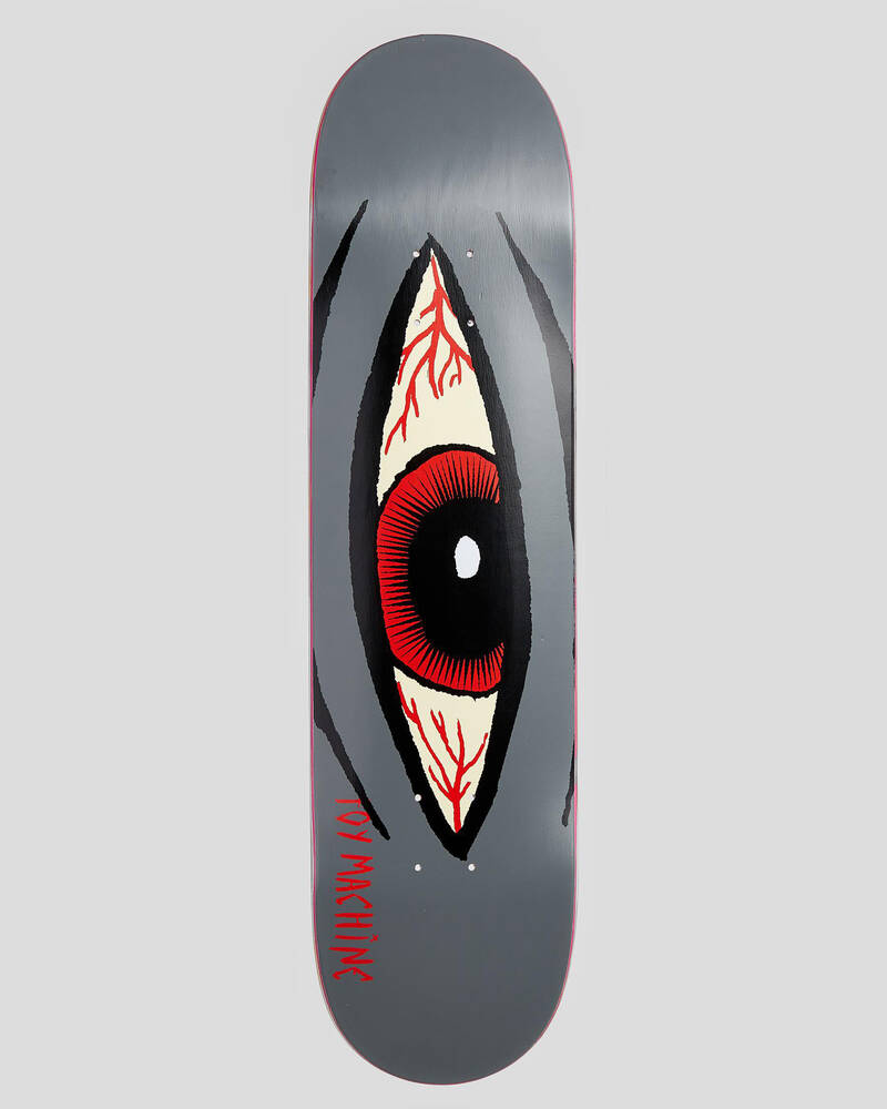 Toy Machine Section Eye Bloodshot 8.13" Skateboard Deck for Mens