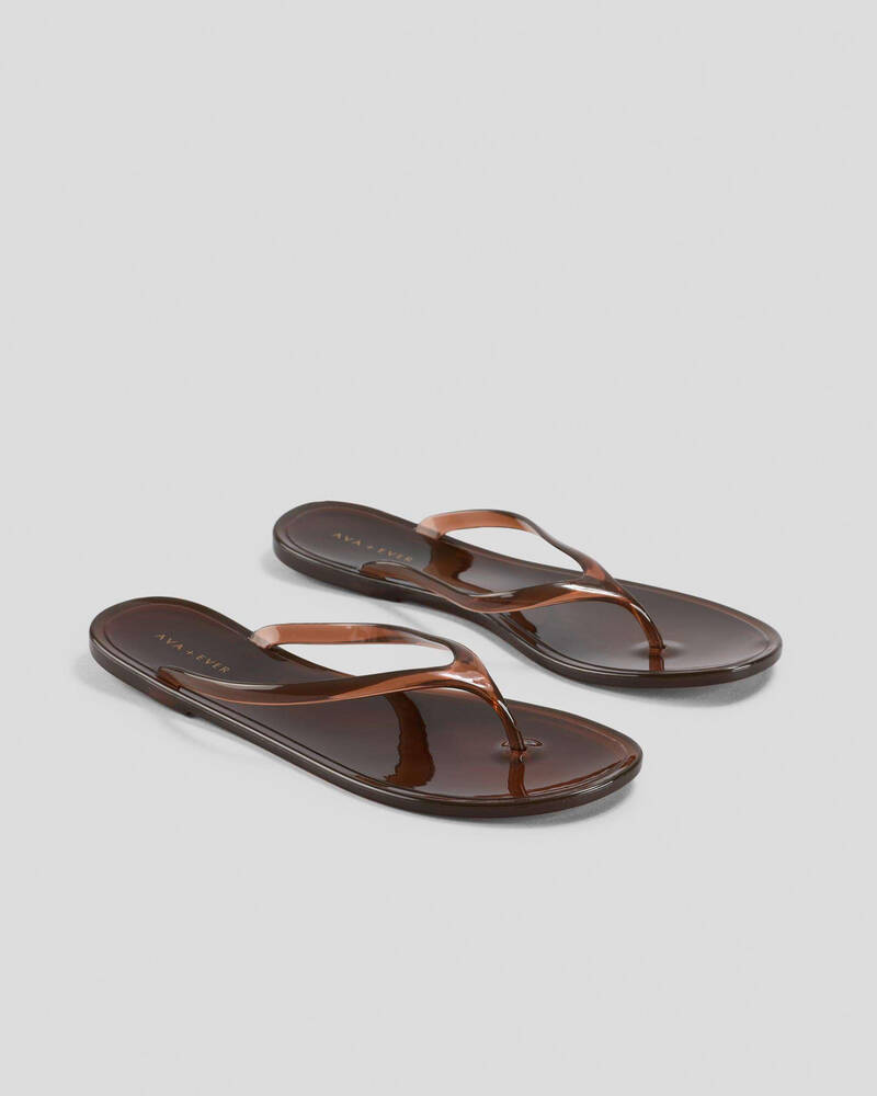 Ava And Ever Beach Jelly Thongs for Womens