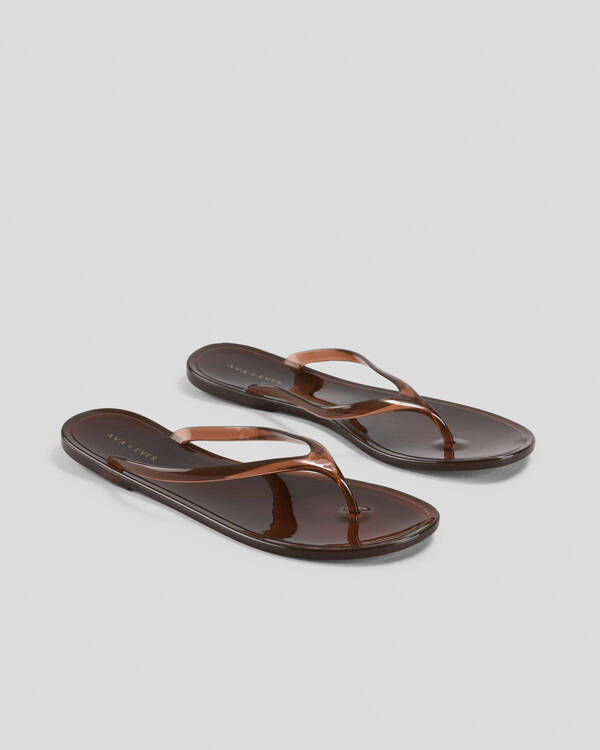 Ava And Ever Beach Jelly Thongs for Womens