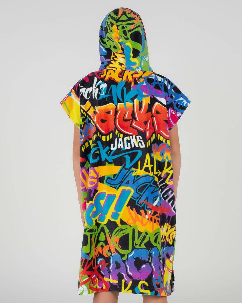 Jacks Boys' Tagged Hooded Towel for Mens