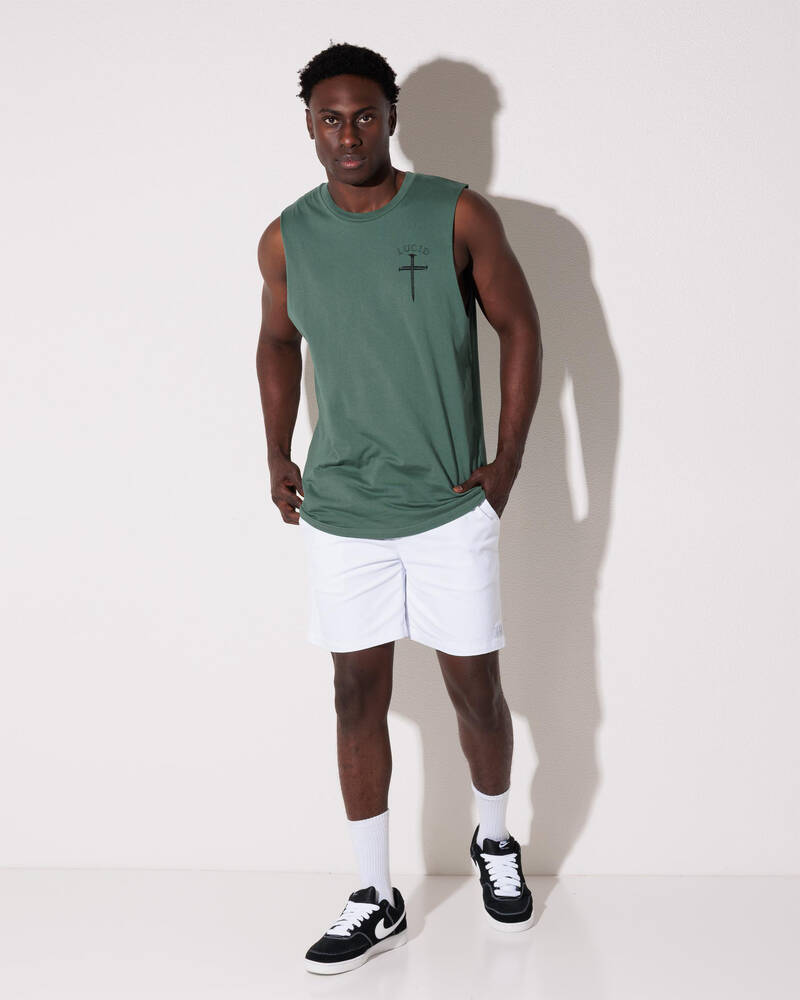 Lucid Nail Bound Muscle Tank for Mens