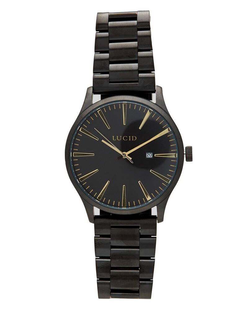 Lucid Shield Steel Watch for Mens