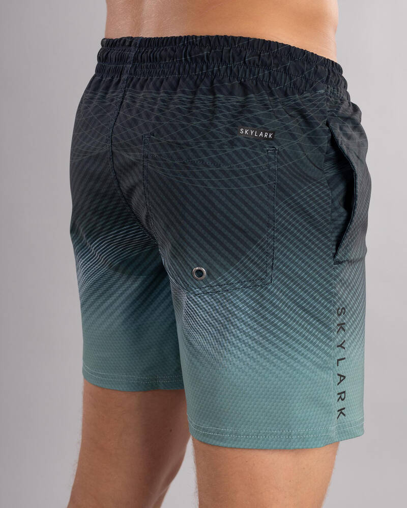 Skylark Radar Elastic Waist Shorts for Mens