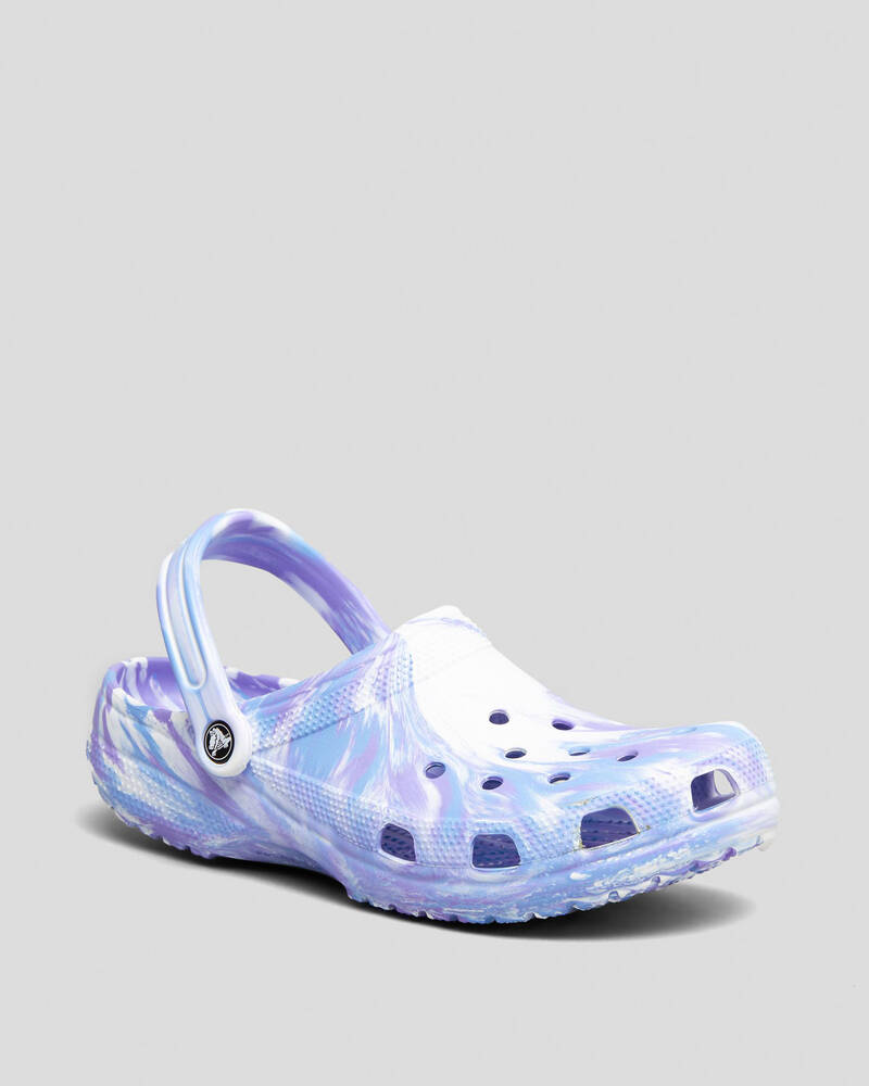 Crocs Classic Marbled Clogs for Unisex