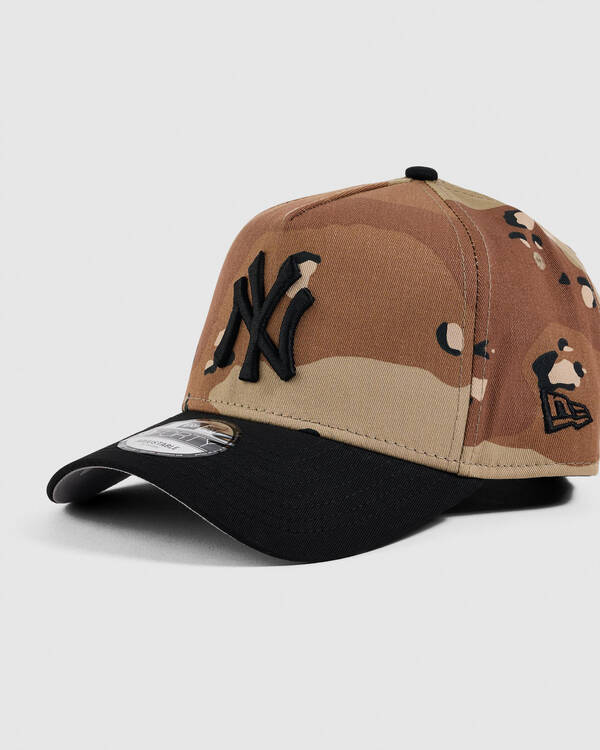New Era Desert Washed New York Yankees 9Forty A-Frame Cap for Mens