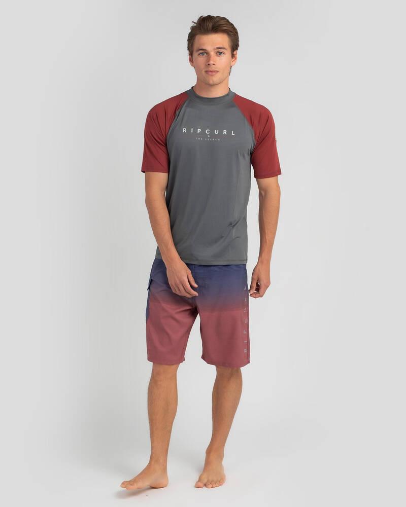 Rip Curl Shockwave Relaxed Short Sleeve Wet Shirt for Mens