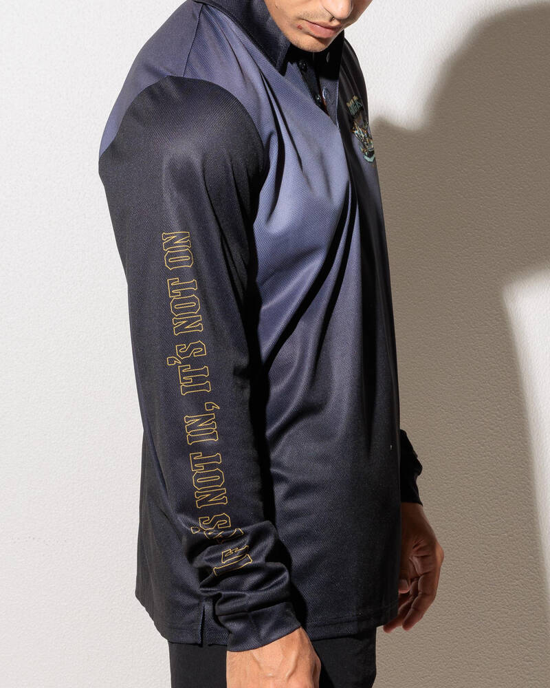 Ringers Western Buckin Barra Fishing Jersey for Mens