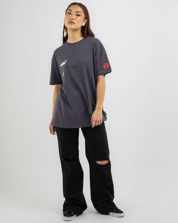Wndrr Illegible T-Shirt for Womens