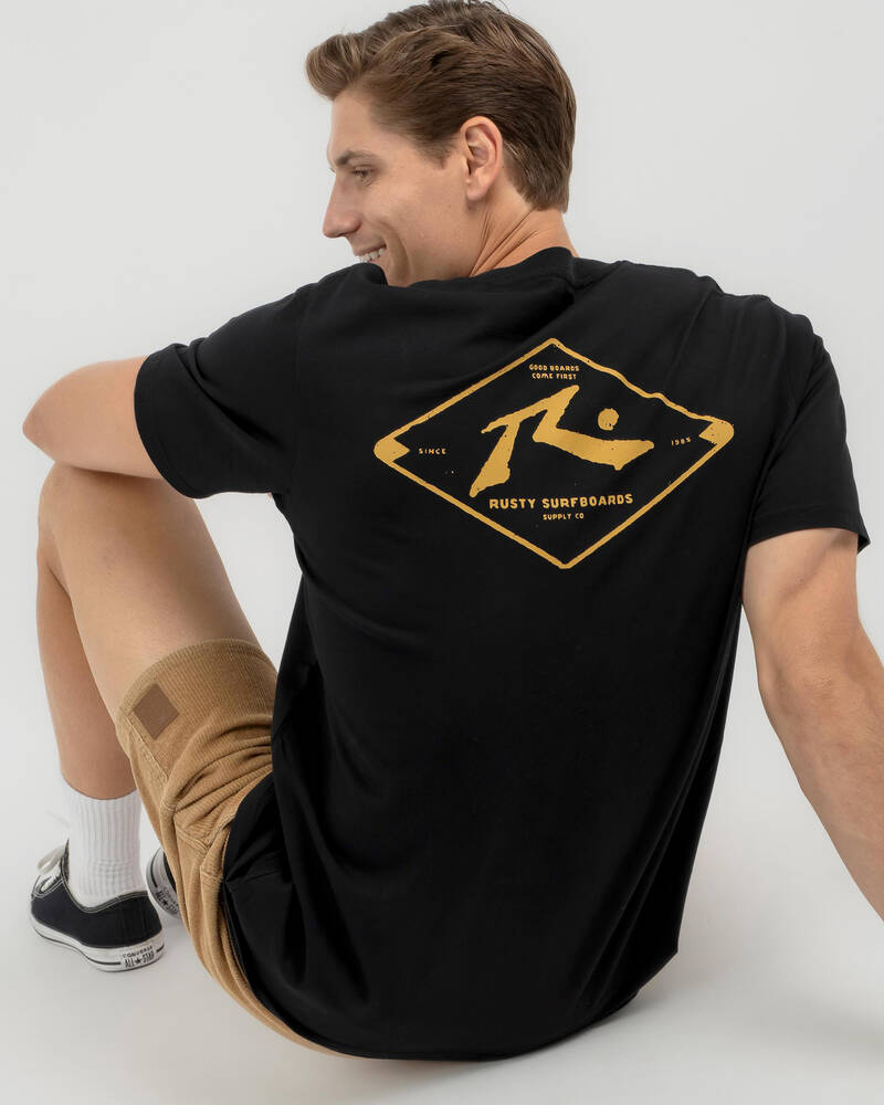 Rusty Wull Wolume T-Shirt for Mens