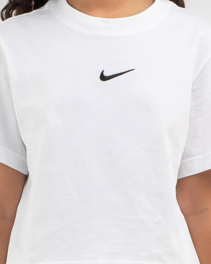 Nike Girls' Essential Short Sleeve Boxy T-Shirt for Womens