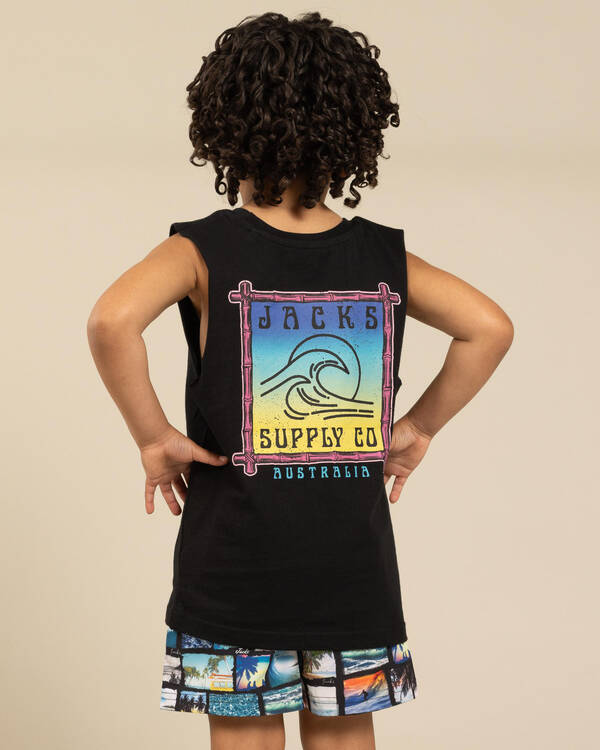 Toddlers' Surf Spectrum Muscle Tank