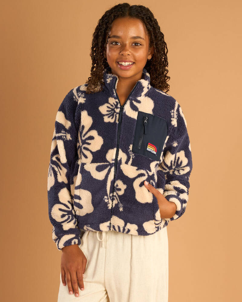 Rip Curl Girls' Surfside Polar Fleece Jacket for Womens