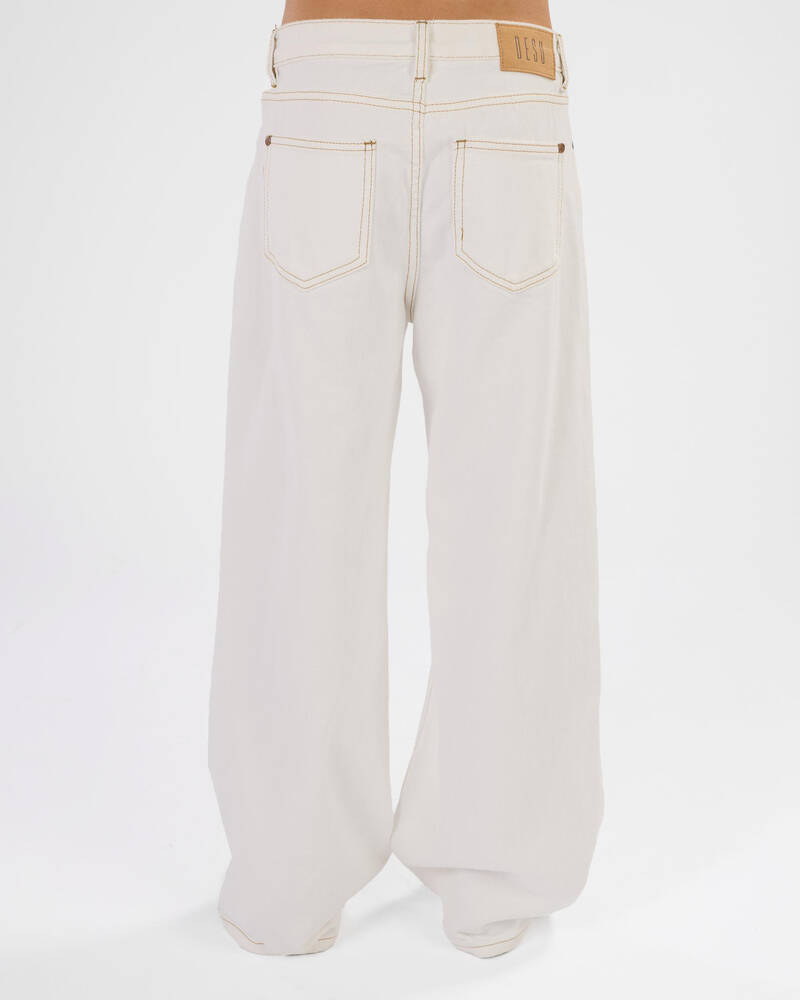 DESU Girls' Icon Straight Leg Jeans for Womens