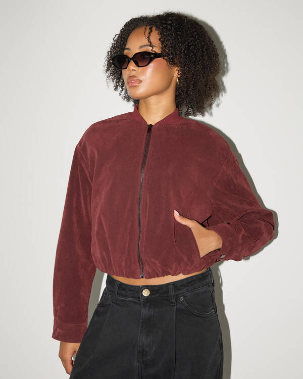 Dallas Faux Suede Jacket