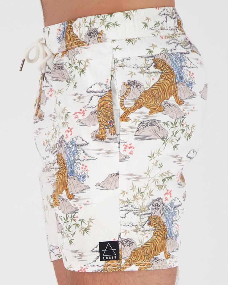 Lucid Crouching Tiger Mully Shorts for Mens