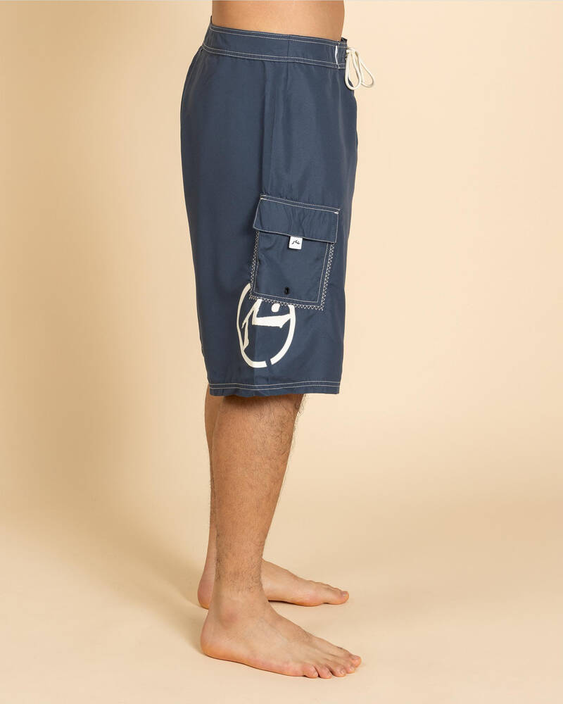 Rusty Hoodus Fixed Waist Board Shorts for Mens
