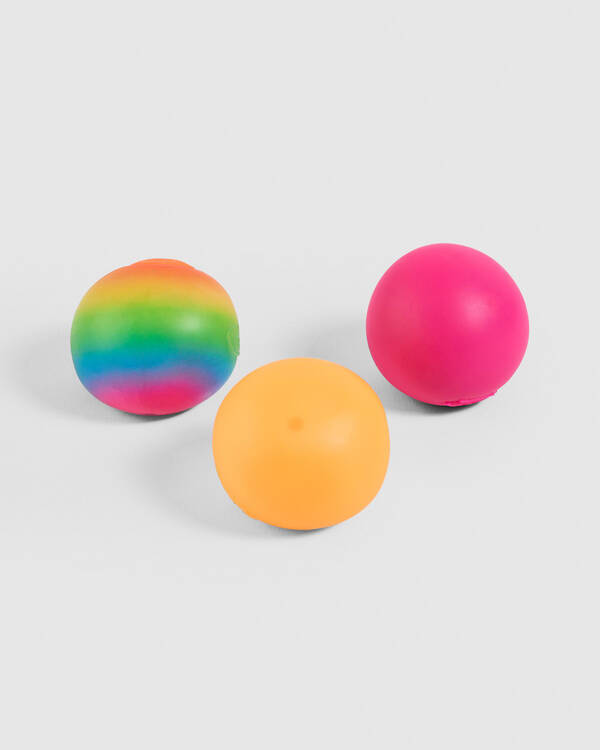Mixed Squishy Ball 3pk Fidget Toy
