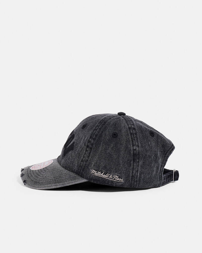 Mitchell & Ness Boston Acid Wash Dad Cap for Mens