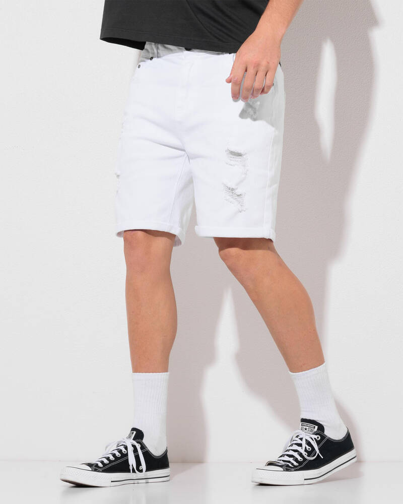Lucid Capsule Denim Walk Shorts for Mens