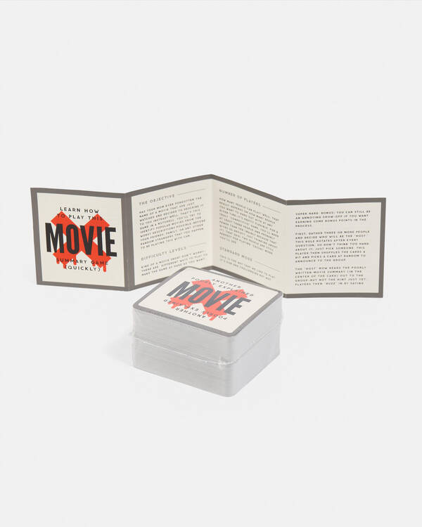 Brass Monkey Mini Poorly Explained Movies Card Game - Horror Edition for Womens