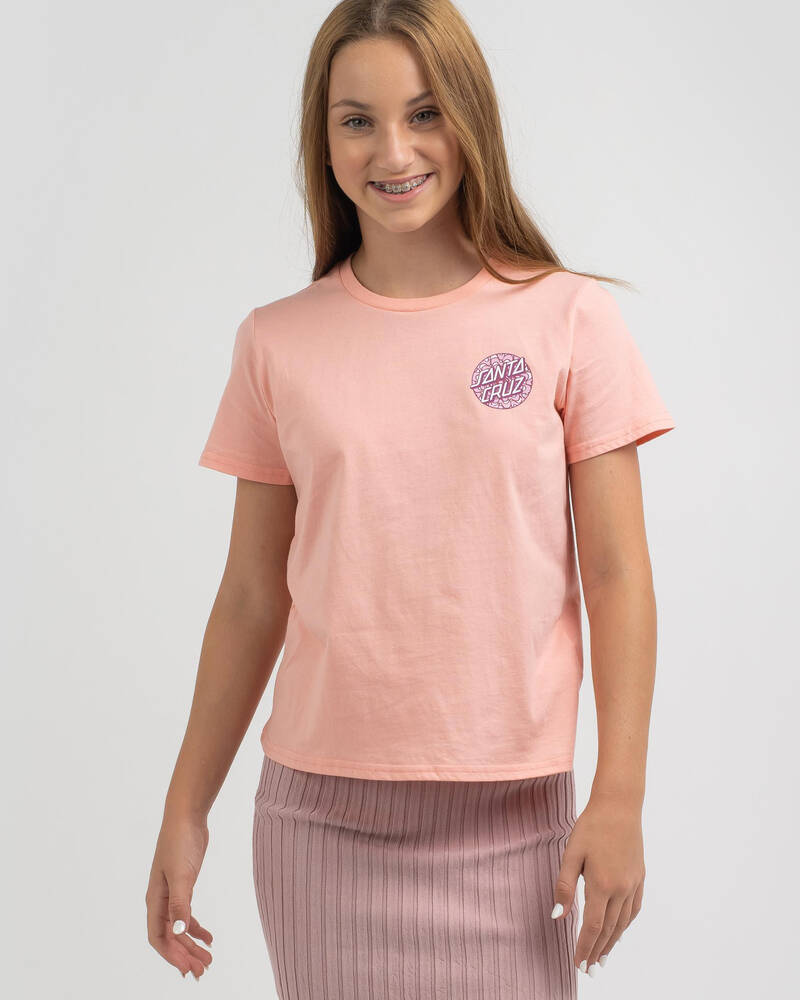 Santa Cruz Girls' Kaleidohand T-Shirt for Womens