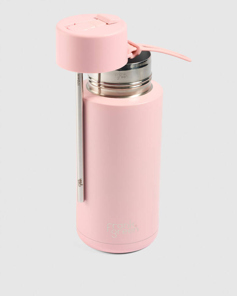 Frank Green 34oz Reusable Bottle with Straw Lid for Unisex