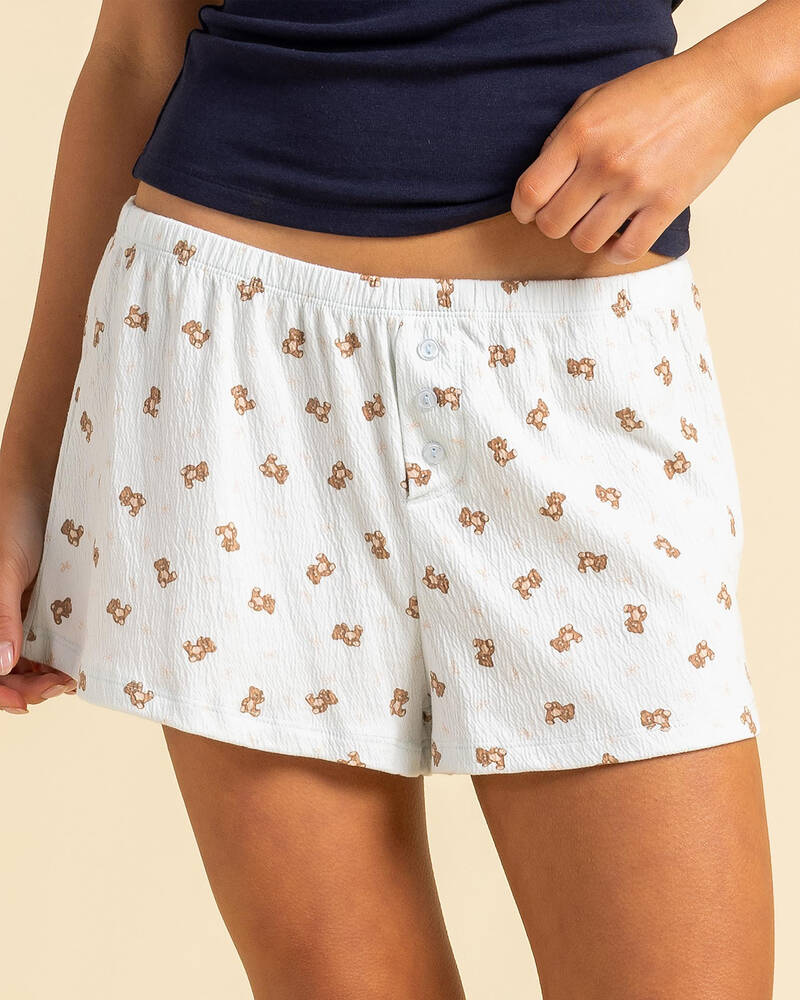Malibu Lounge Brother Bear Boxer for Womens