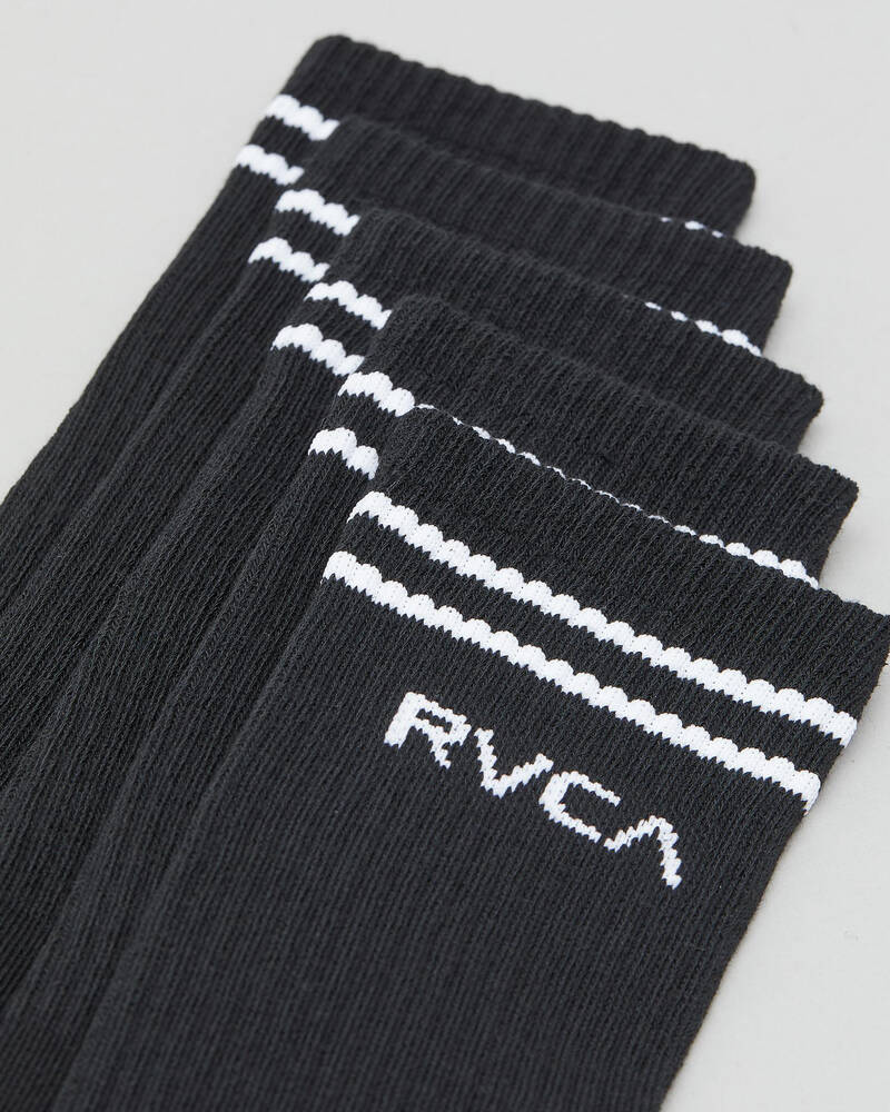 RVCA Union Socks III 5 Pack for Mens