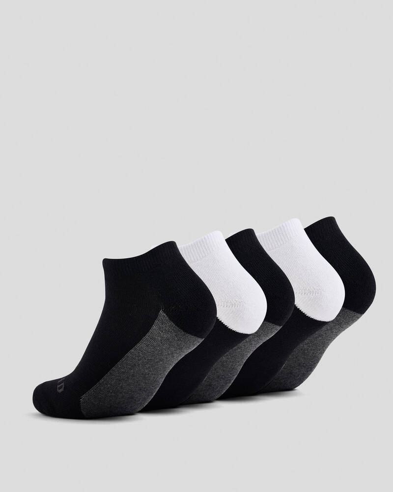 Lucid Fuzzled Ankle Socks 5 Pack for Mens