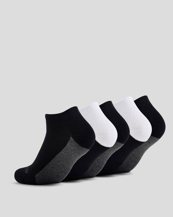 Lucid Fuzzled Ankle Socks 5 Pack for Mens