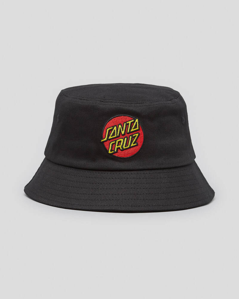 Santa Cruz Classic Dot Bucket Hat for Mens