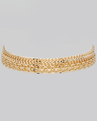 Redemption Gold Chain for Mens image number null