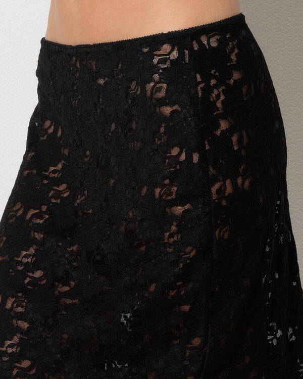 Mooloola Meli French Lace Midi Skirt for Womens