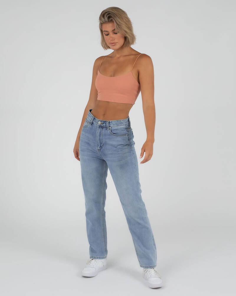 Mooloola Moss Crop Top for Womens