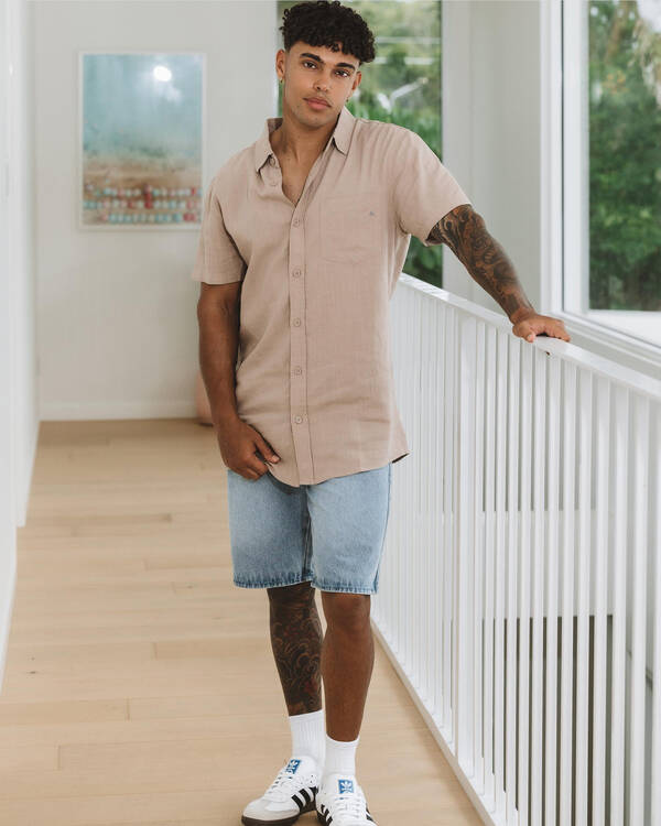 Jacks Rudimental Denim Shorts for Mens