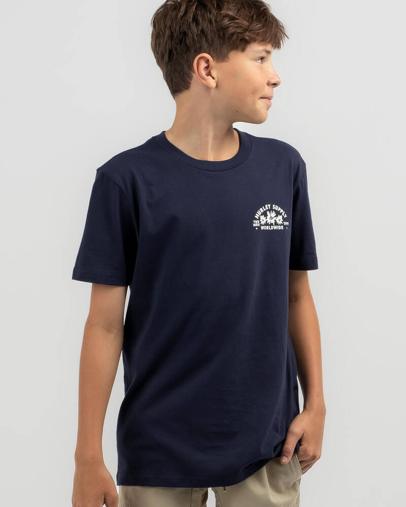 Hurley Boys' Worldwide T-Shirt for Mens