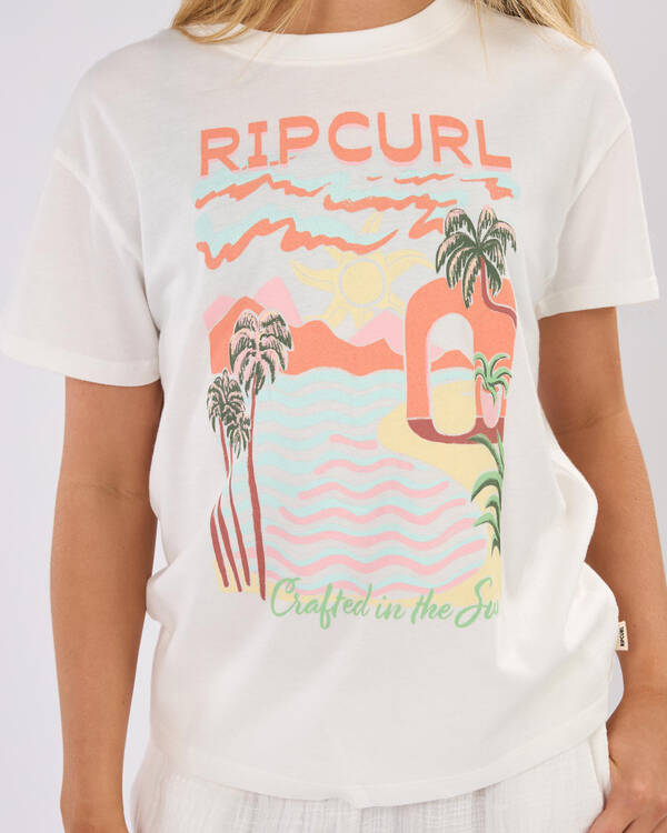 Rip Curl Girls' Half Moon Bay Relaxed T-Shirt for Womens