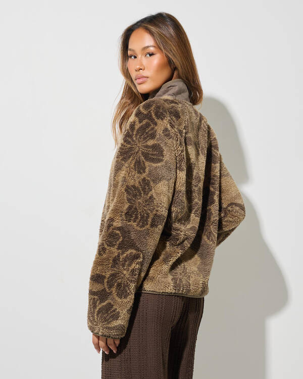 Rip Curl Half Moon Bay Polar Fleece Zip Through for Womens